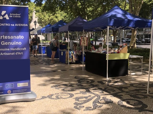 bestcraft.pt na mostra de Artesãos na Avenida da Liberdade  -  Lisboa, maio 2026